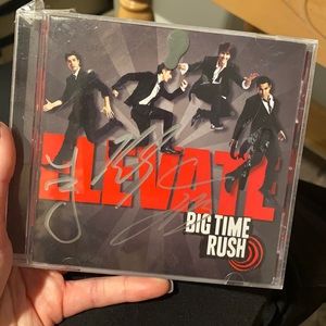Big Time Rush autographed CD
